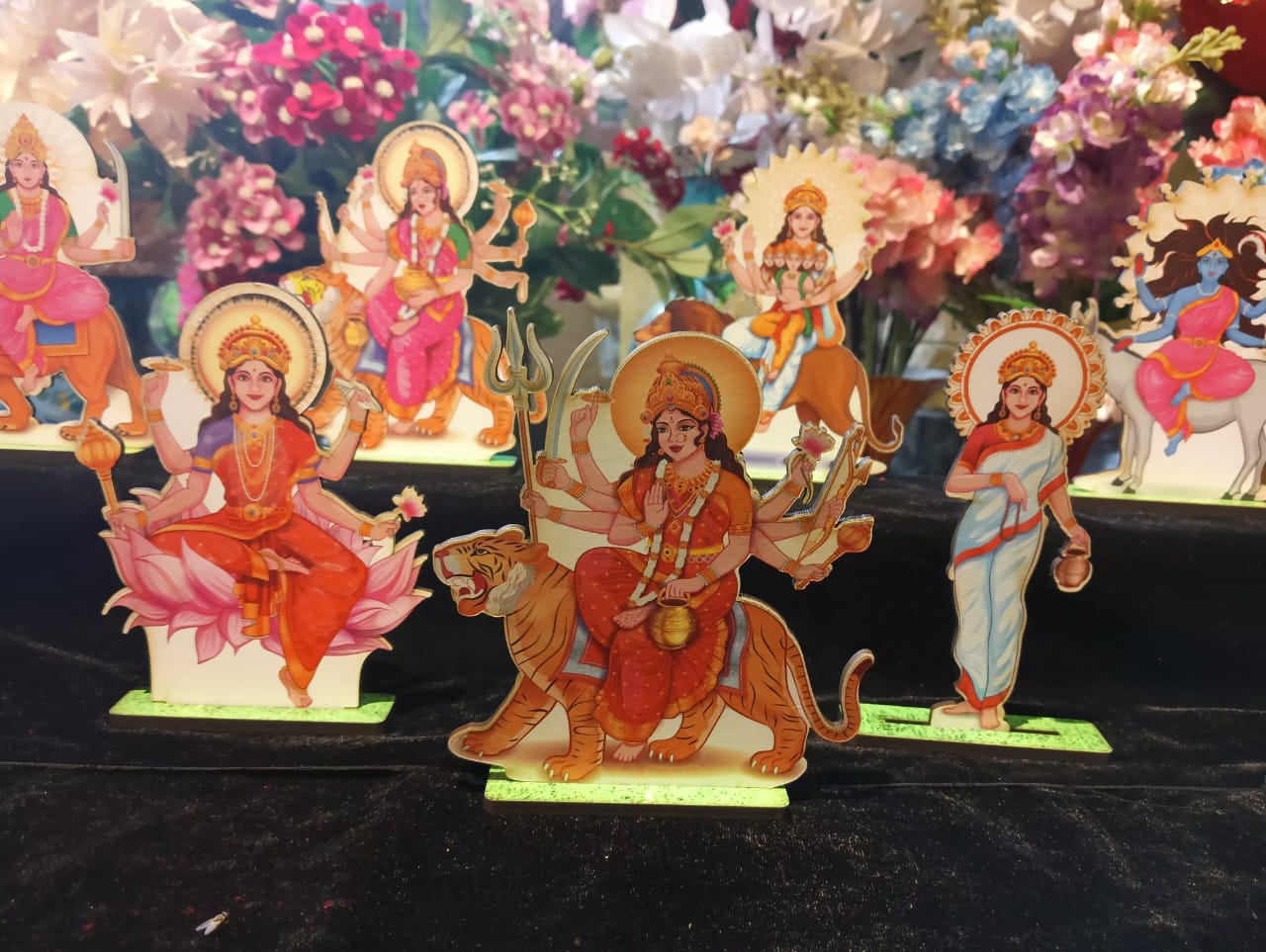 Navadurga CutoutsSet of 9