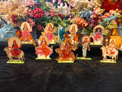 Navadurga CutoutsSet of 9