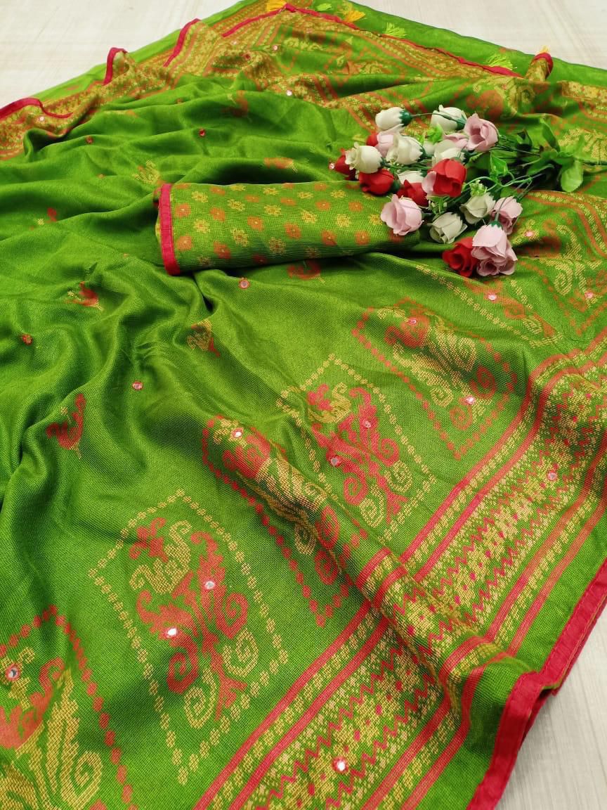 Linen Jute Silk Sarees