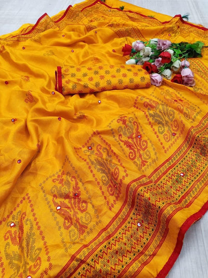 Linen Jute Silk Sarees