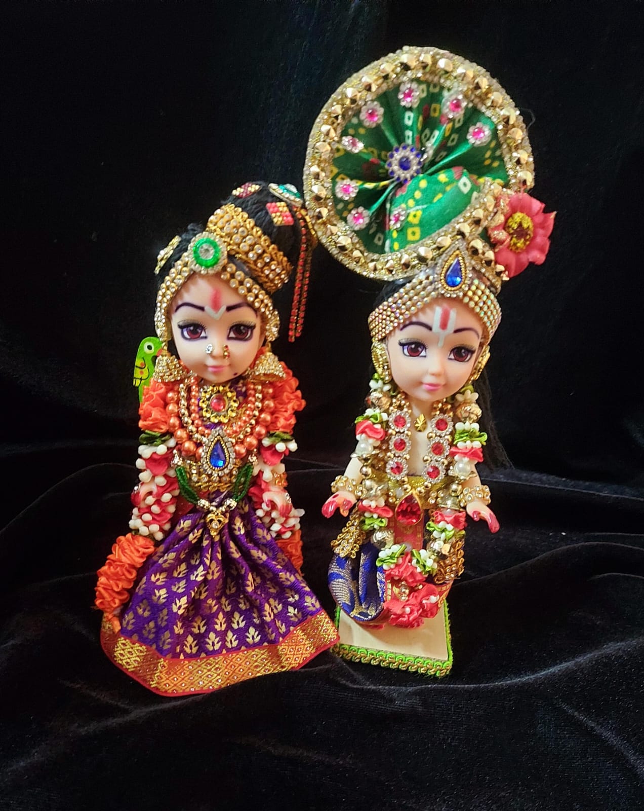 Aandal Krishna Dolls