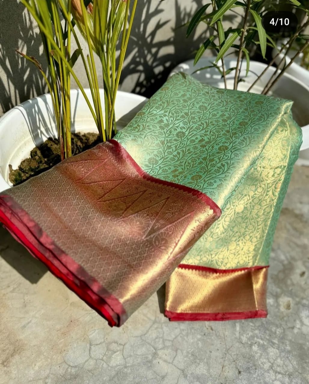 Banarasi Kanjivaram Zari Tanchui Saree