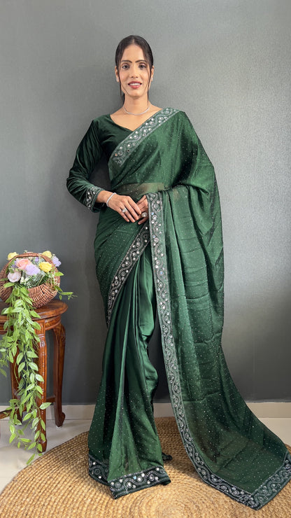 Readymade Saree Velvette