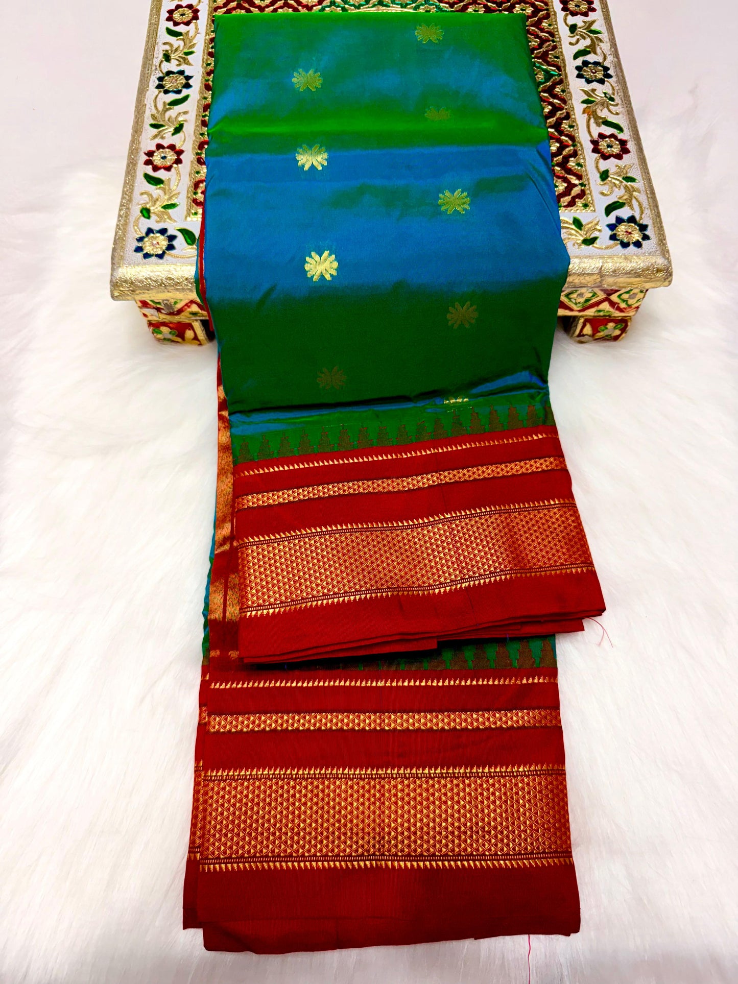 Kadiyal Paithani Silk Sarees