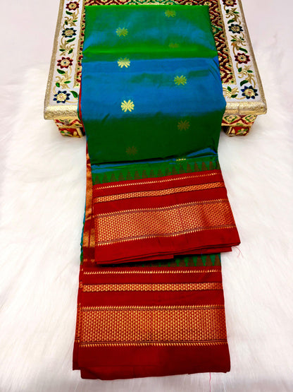 Kadiyal Paithani Silk Sarees