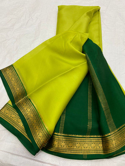 Mysore Silk Sarees 60 gsm