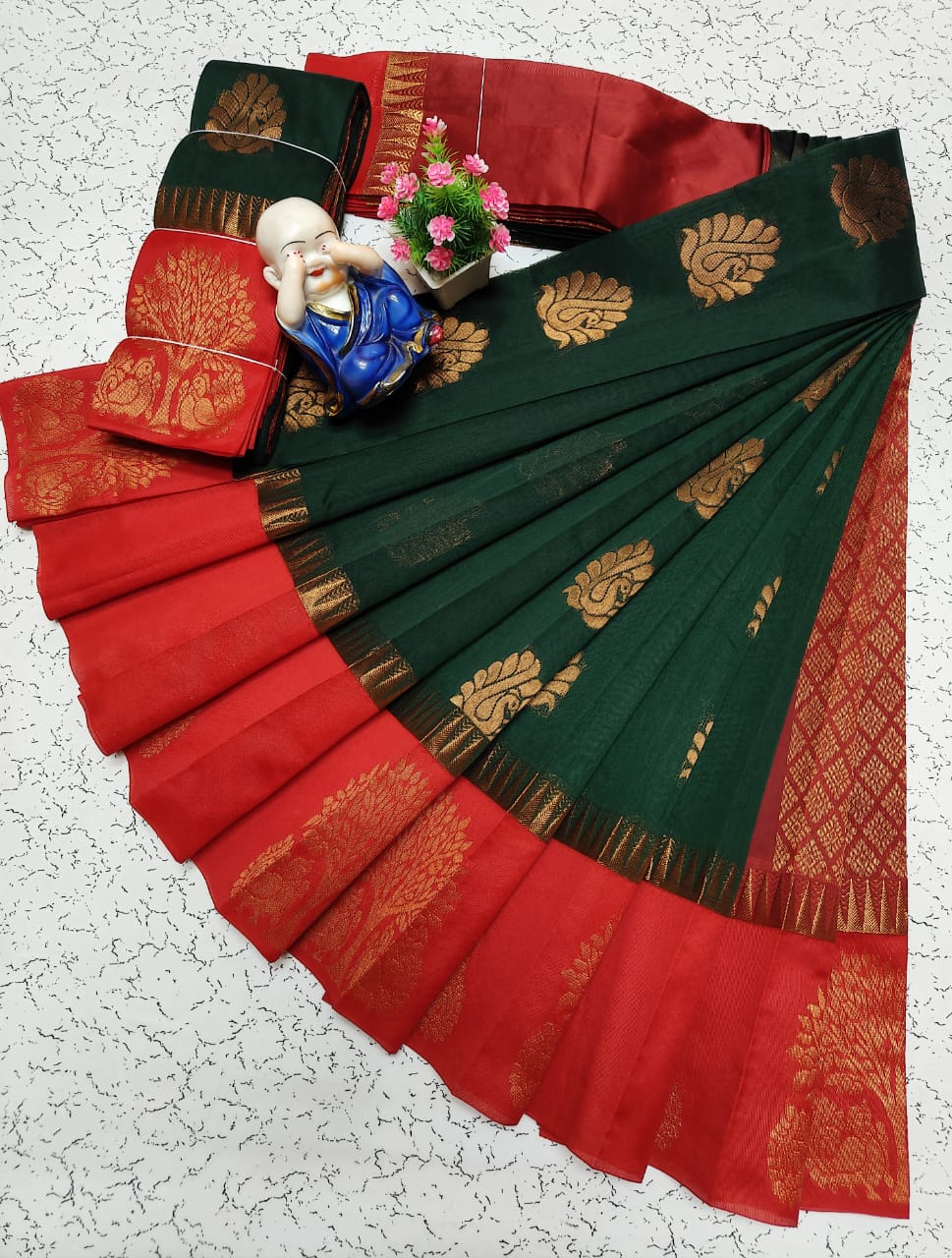 Korvai Silk Cotton Saree