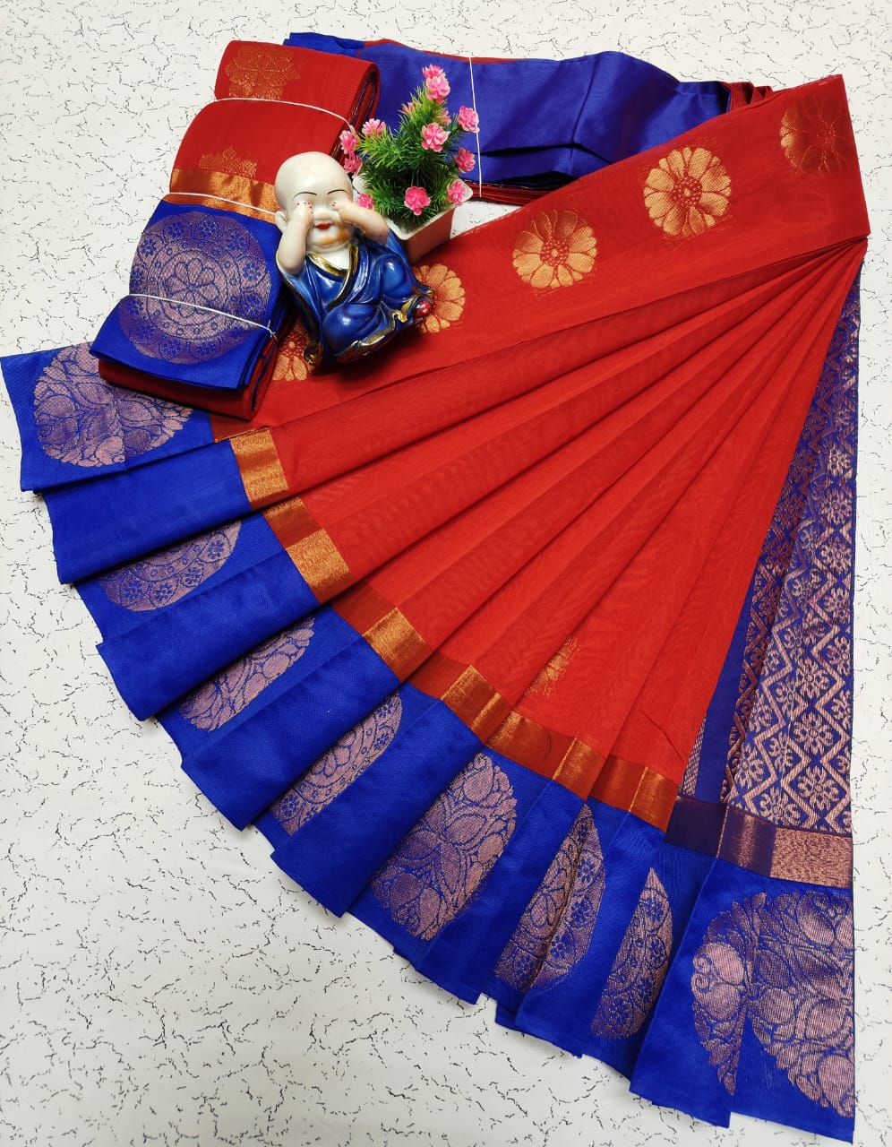 Korvai Silk Cotton Saree