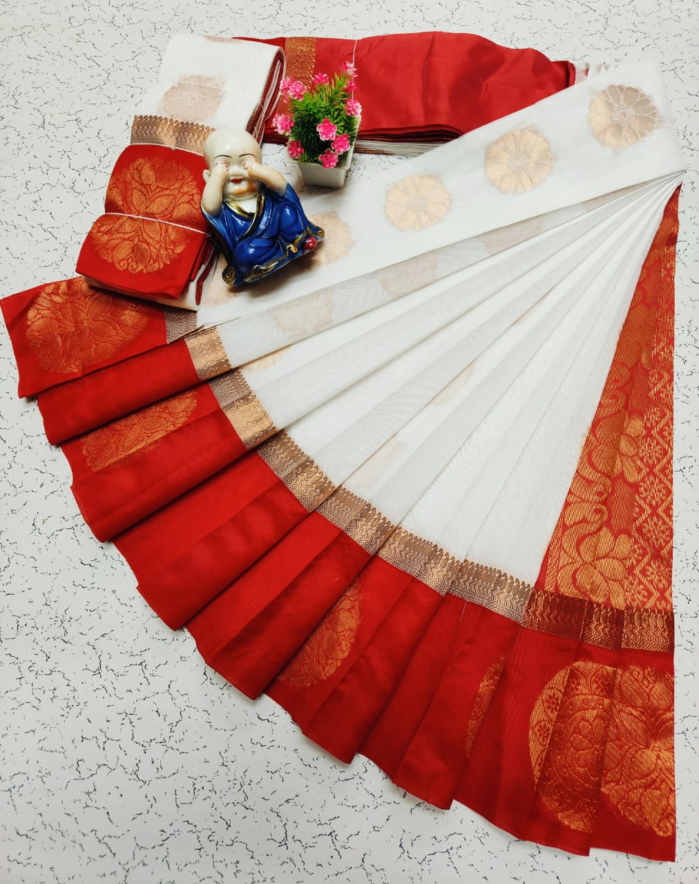 Korvai Silk Cotton Saree