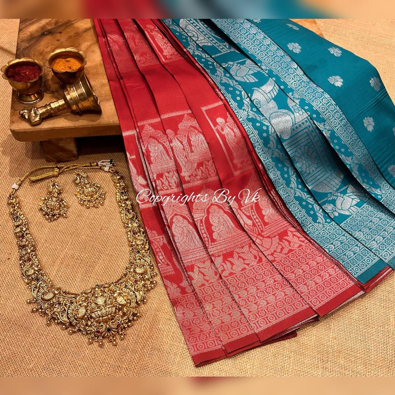 Madhuram Semi Silk Sarees