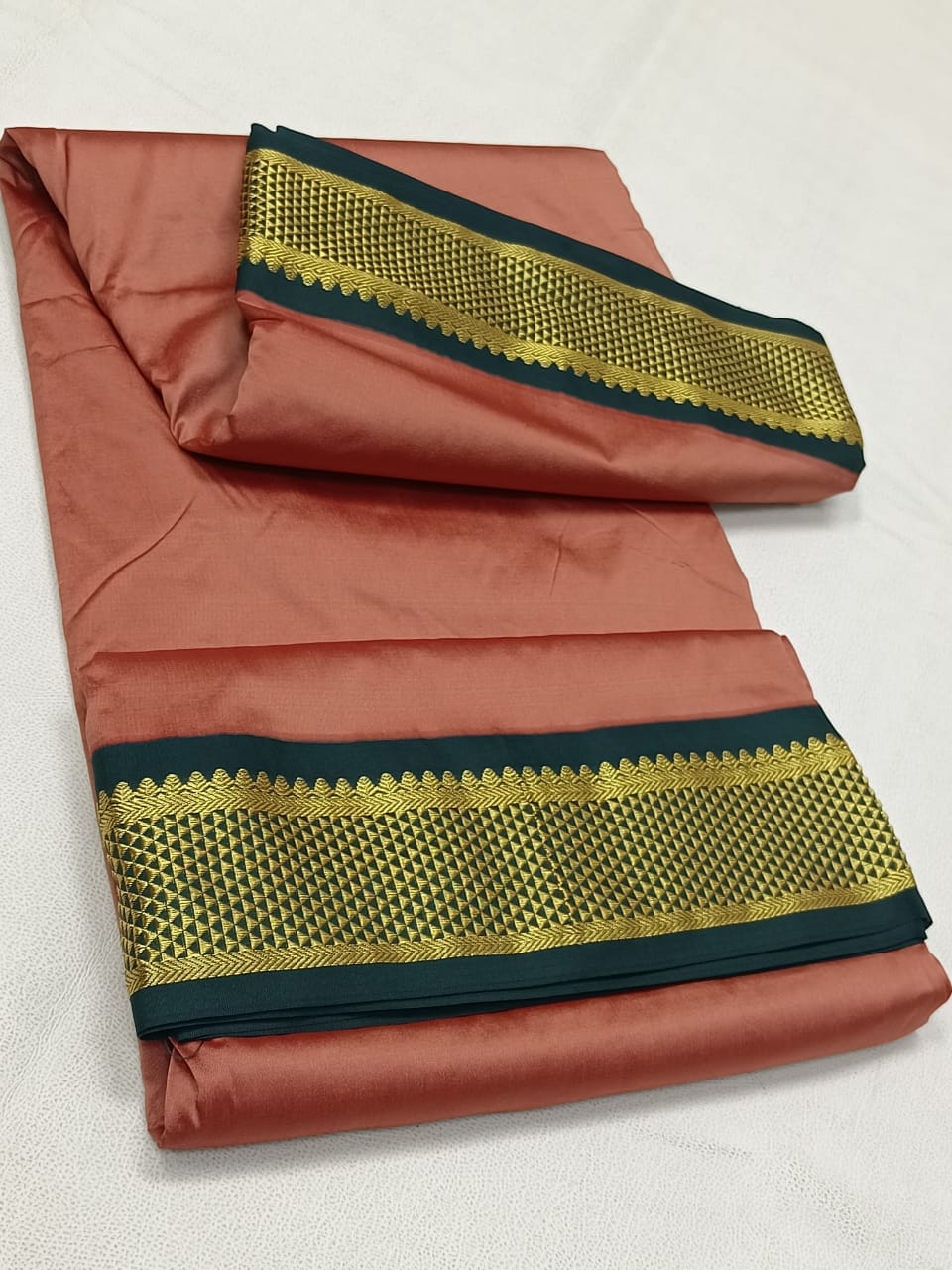 Madisar Saree 10.5 yards semi silk