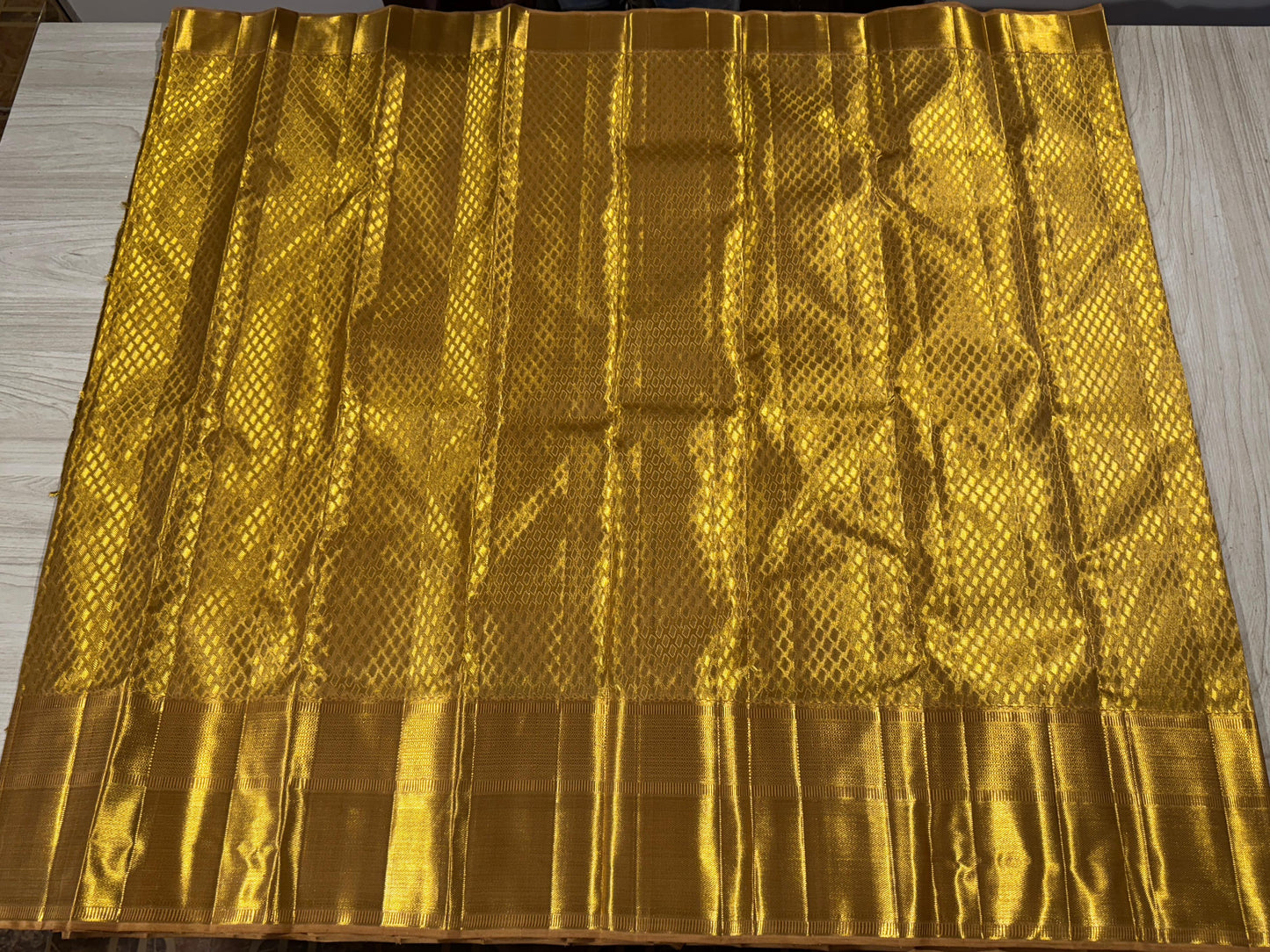 Golden Kanchi Bridal Silk Sarees