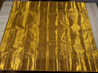 Bridal Silk Sarees Golden 