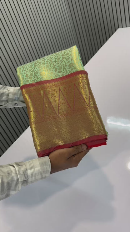 Banarasi Kanjivaram Zari Tanchui Saree