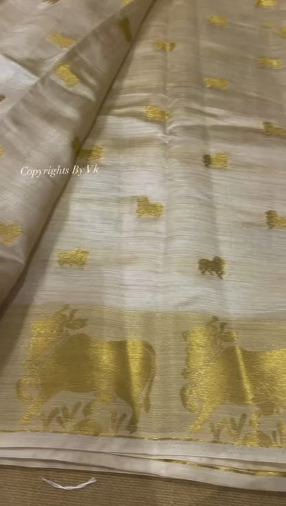 Tussar Saree