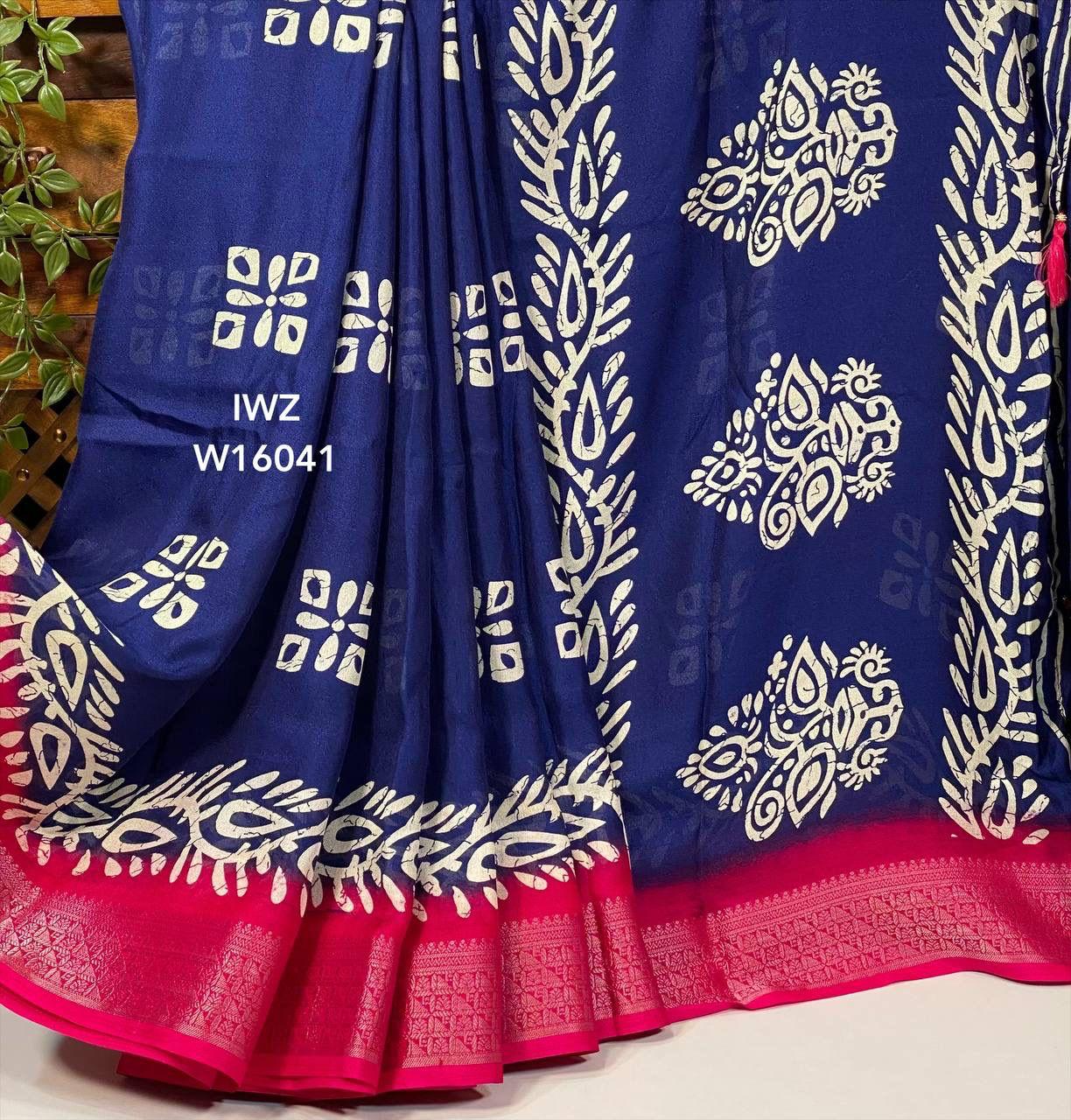 Matka Georgette Saree