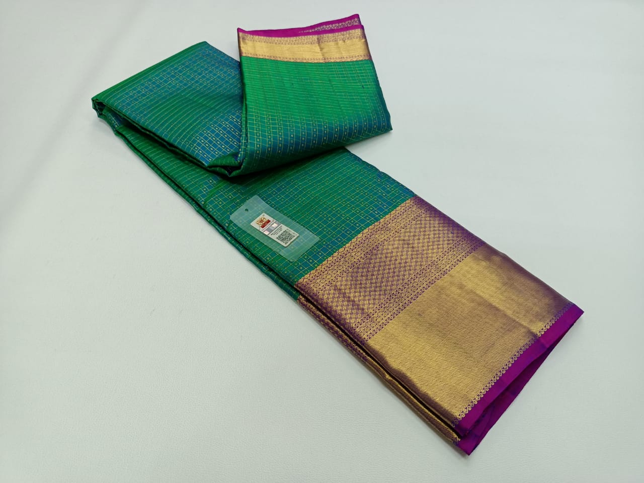 Kanchi Pure Silk Saree 2g Pure Jari