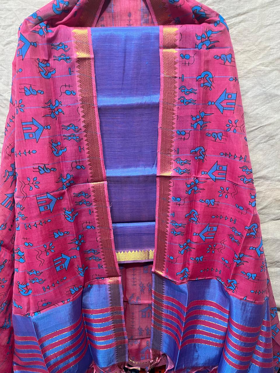 Mangalagiri Handloom Dress Materials