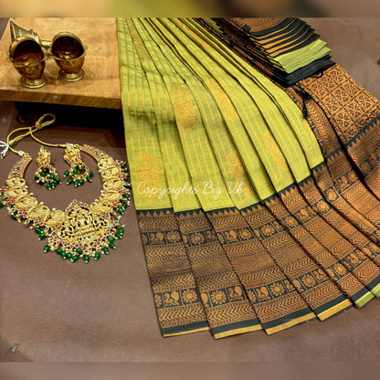 Semi Silk Vaira Oosi Sarees