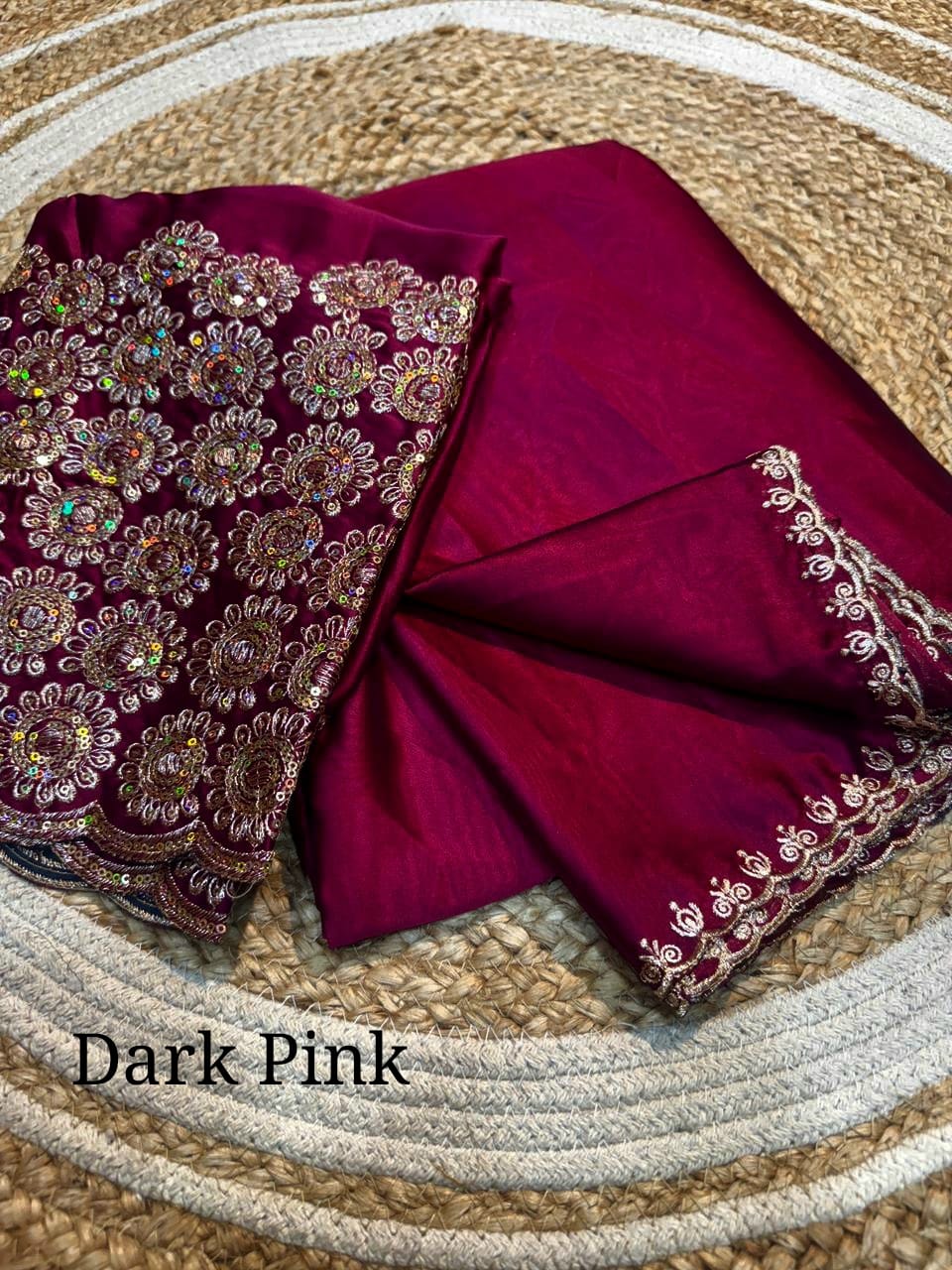 Satin Silk Saree