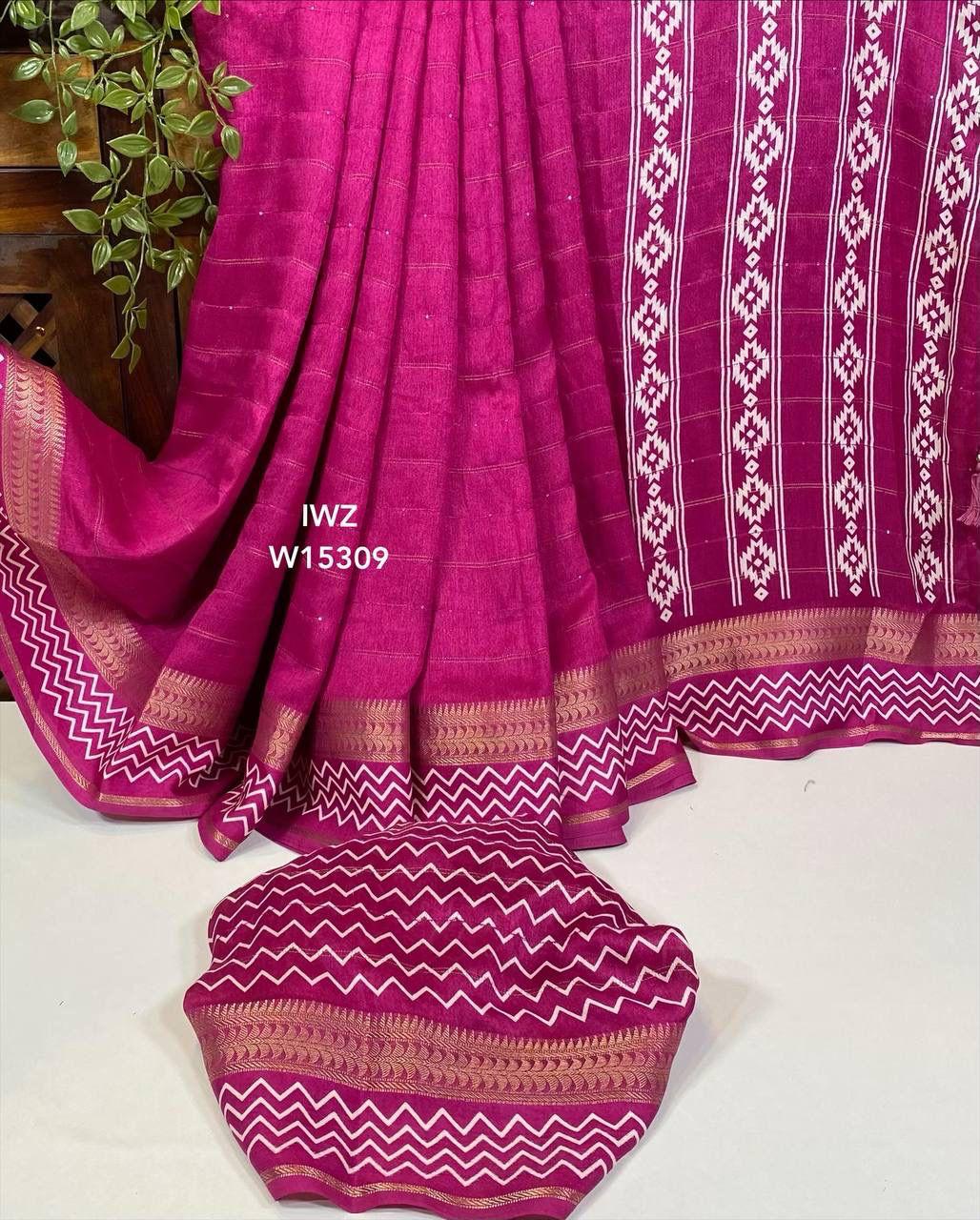 Matka Georgette Saree