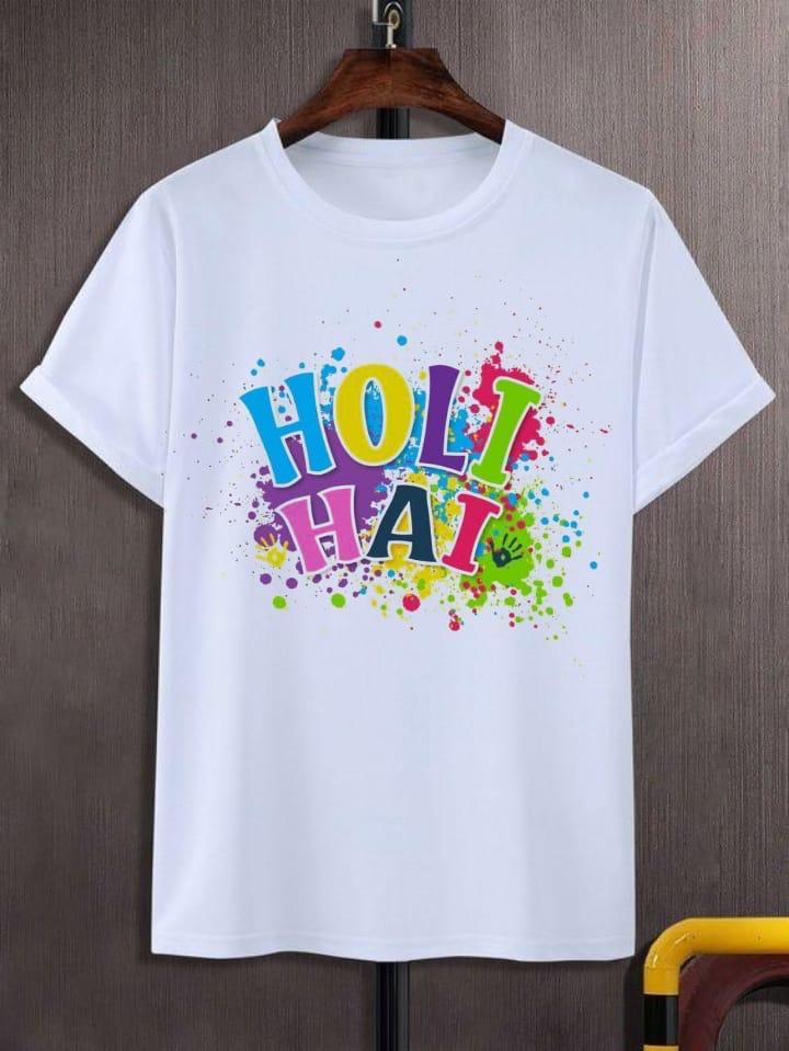 Holi Cotton Tshirts