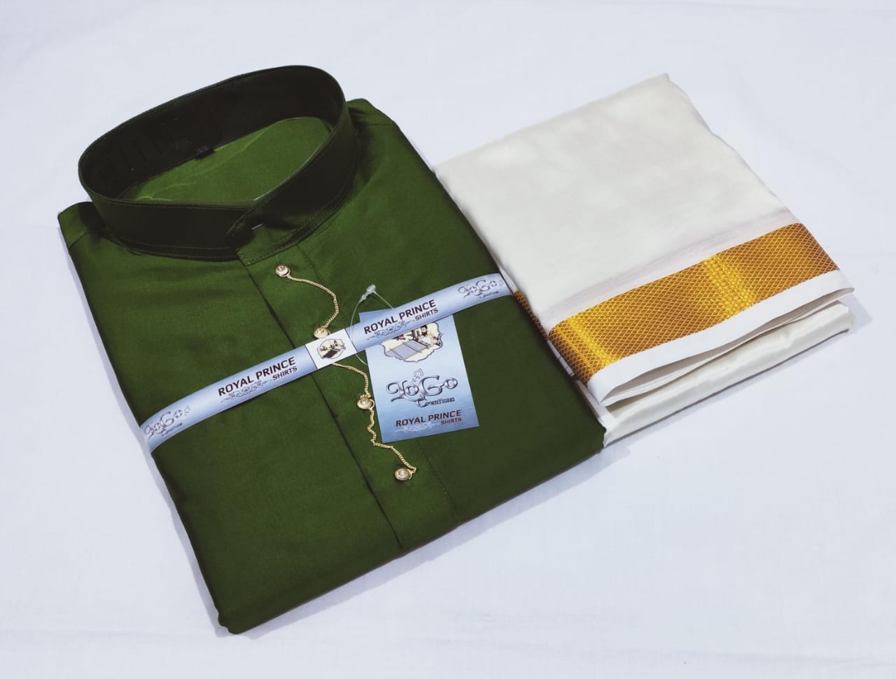 Men's Silk Kurta & Dhoti Sets