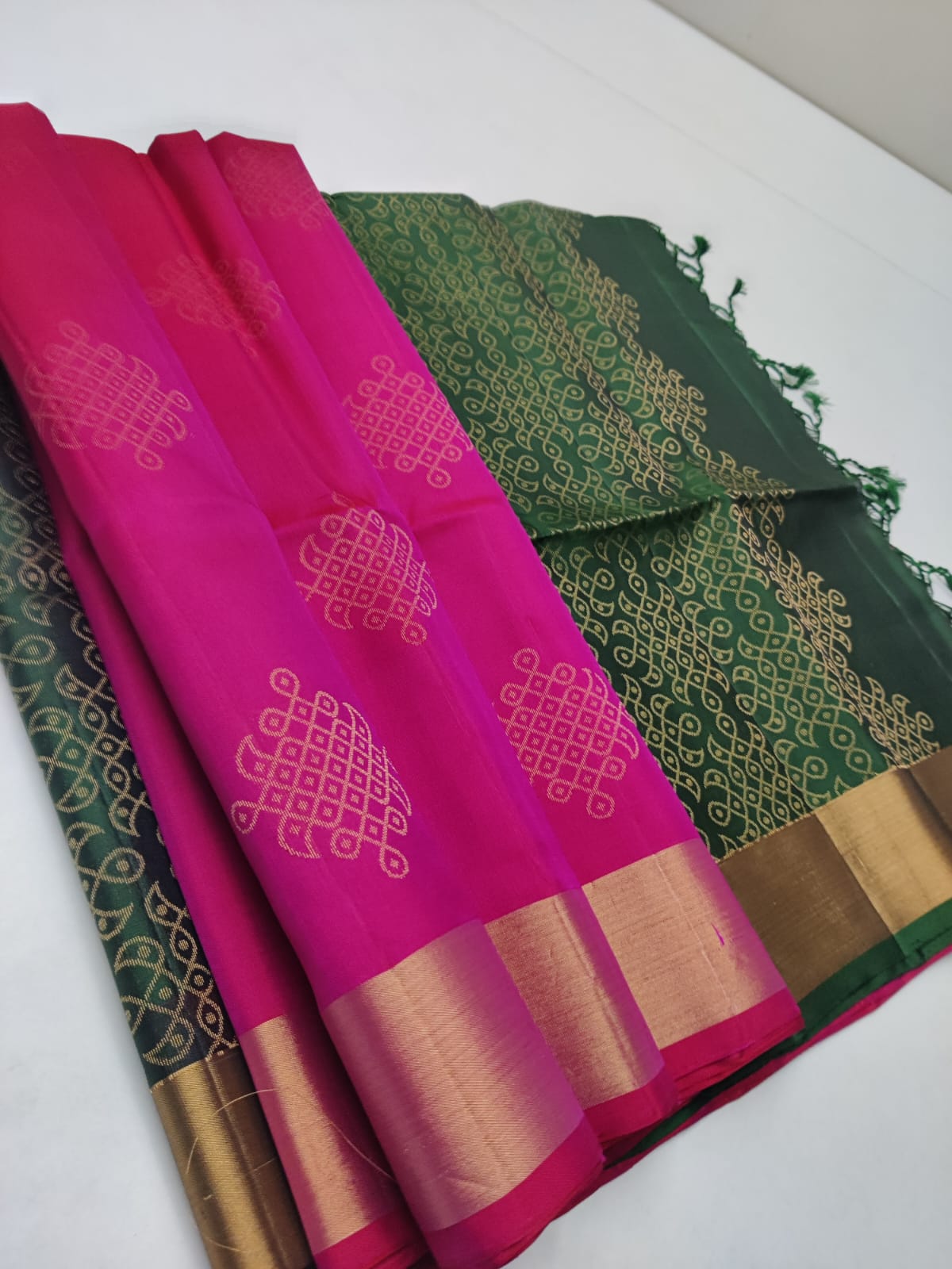 Tissue Border Kanchi Silk Sarees