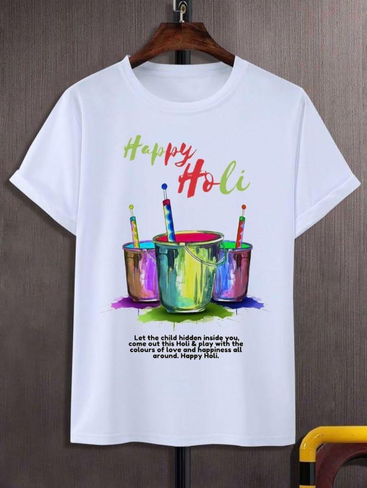 Holi Cotton Tshirts