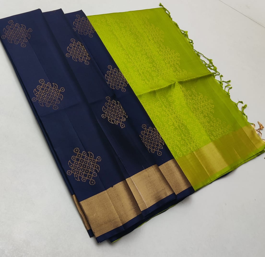 Tissue Border Kanchi Silk Sarees