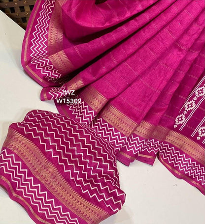 Matka Georgette Saree