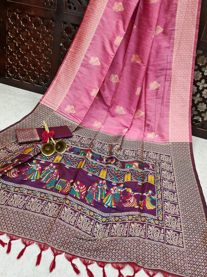 Soft Raw Silk Sarees