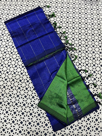 Mangalagiri Pattu Zari Lines Sarees