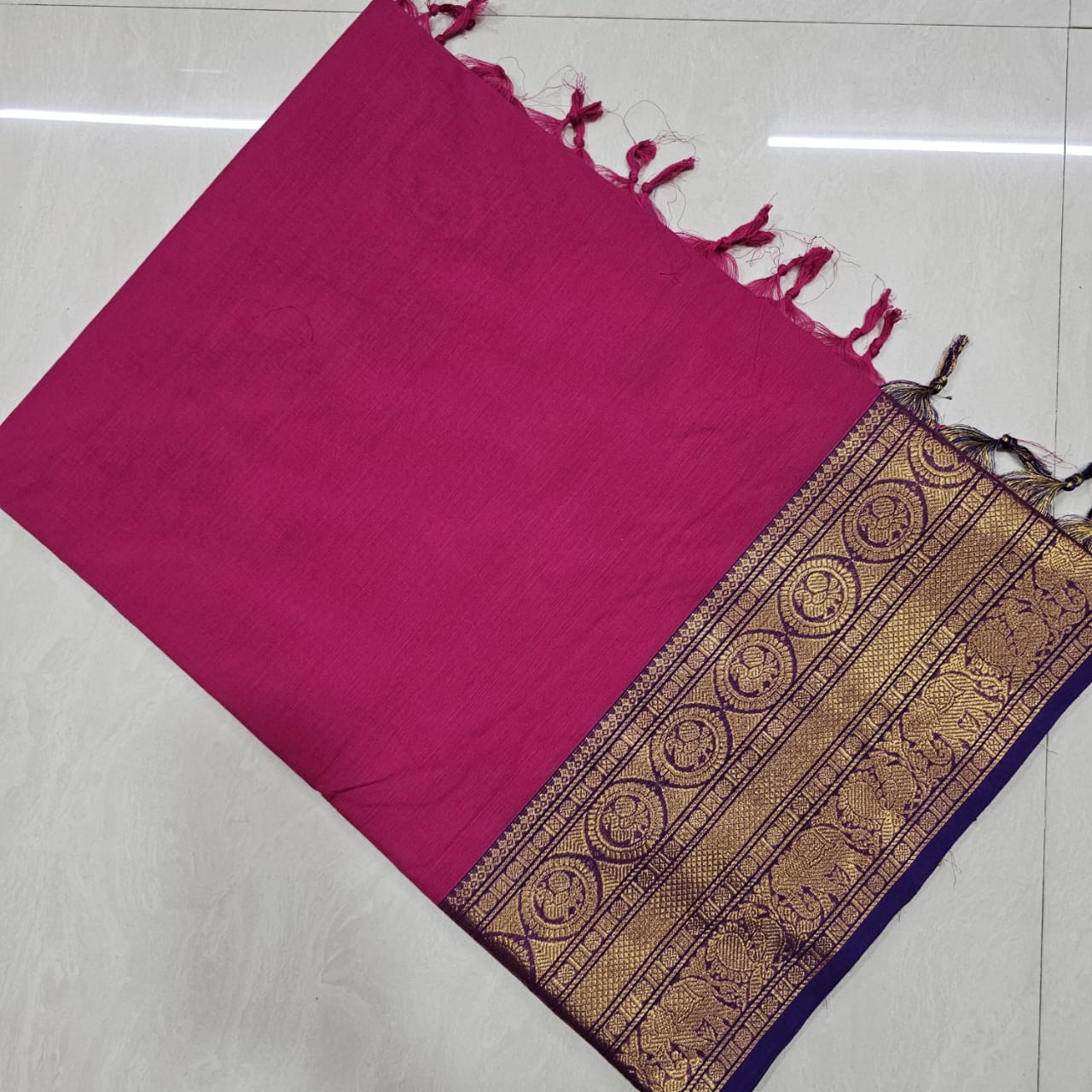 Kanchi Fancy Cotton Sarees