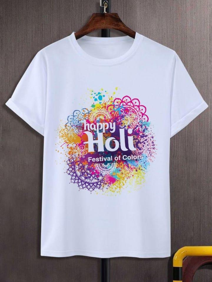 Holi Cotton Tshirts