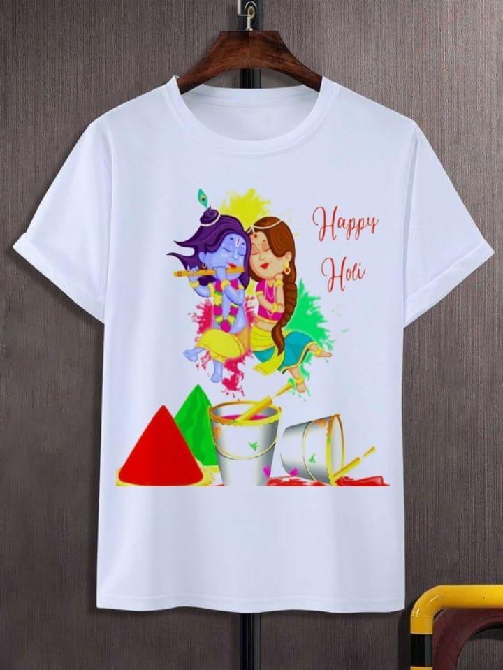 Holi Cotton Tshirts