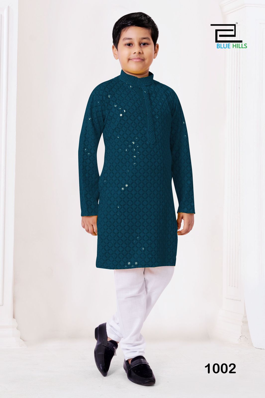 Boys Chikankari  Kurta sets