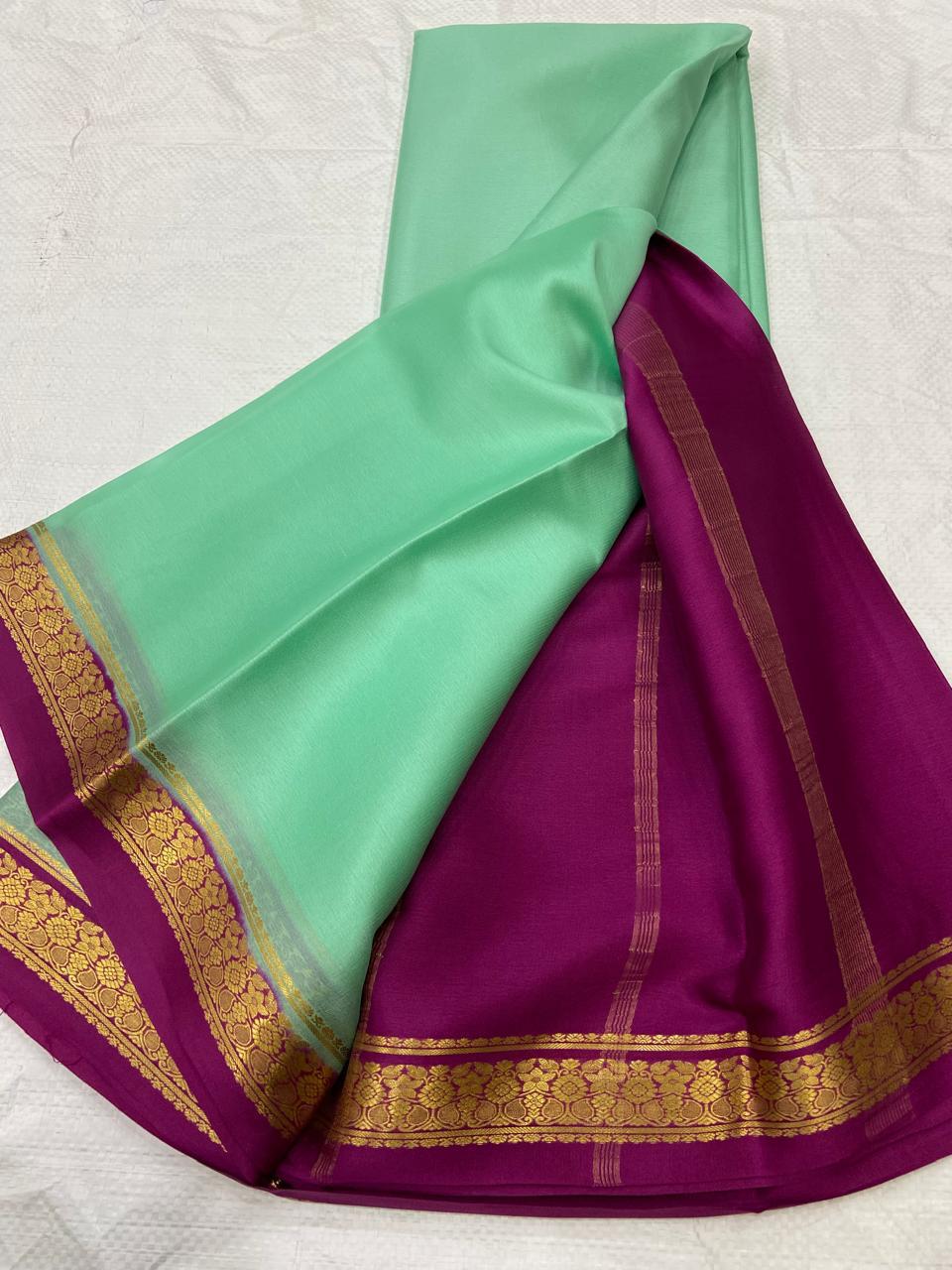 Mysore Silk Sarees 60 gsm