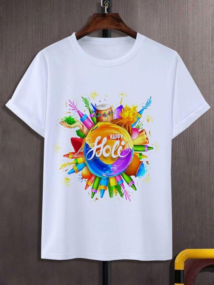 Holi Cotton Tshirts