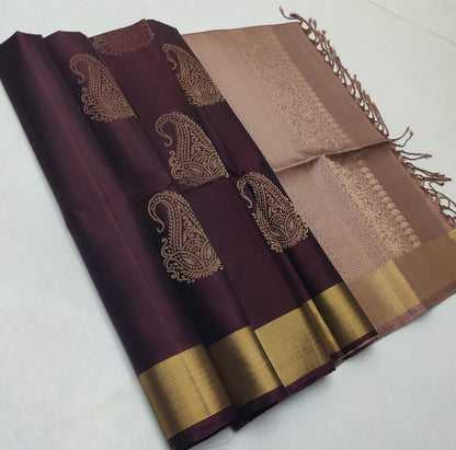 Tissue Border Kanchi Silk Sarees