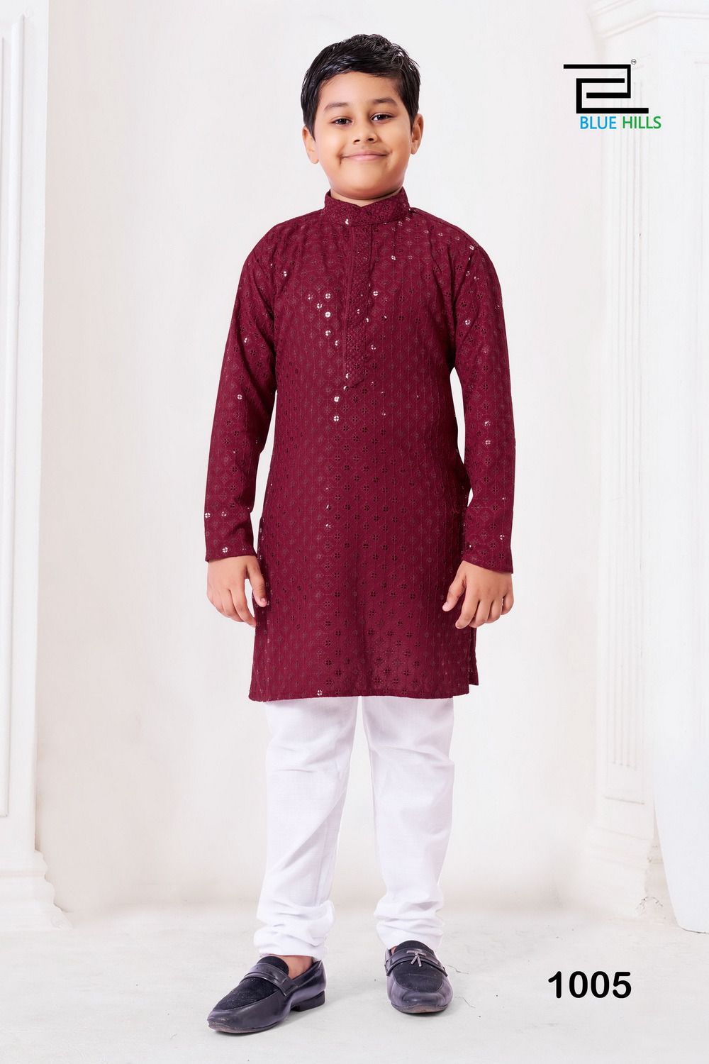 Boys Chikankari  Kurta sets