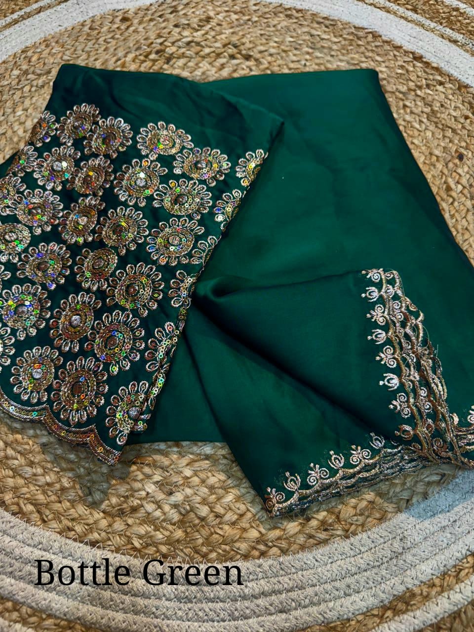 Satin Silk Saree