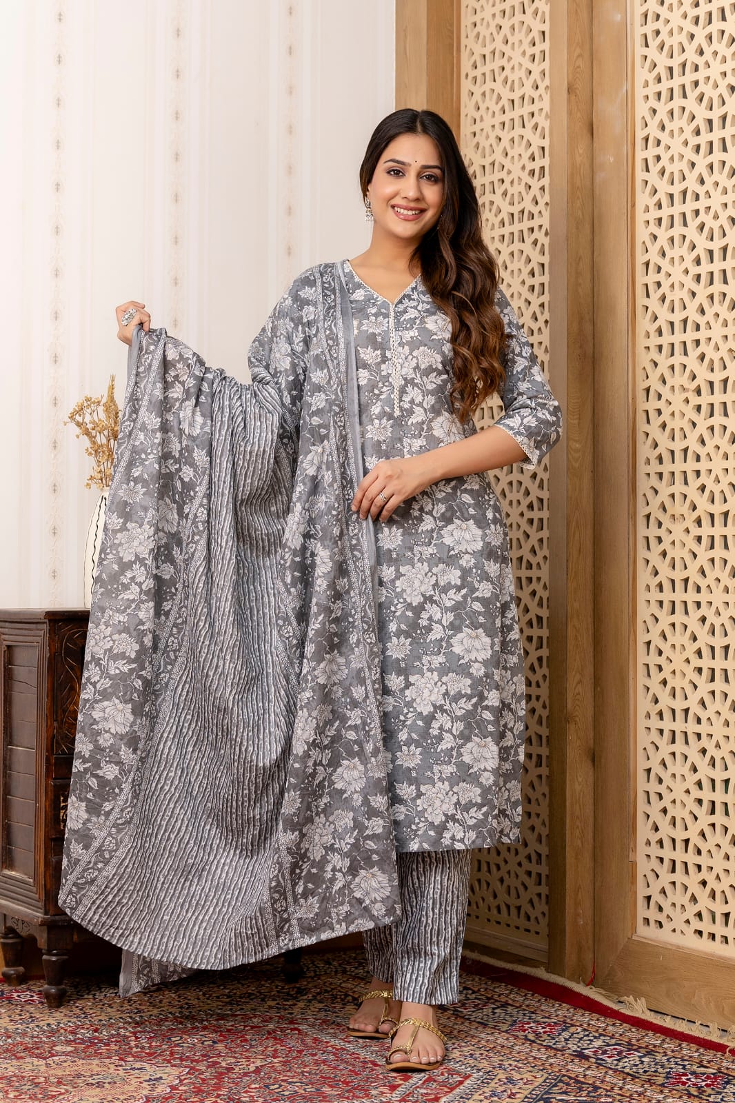 Cotton Batik Readymade Salwar Sets