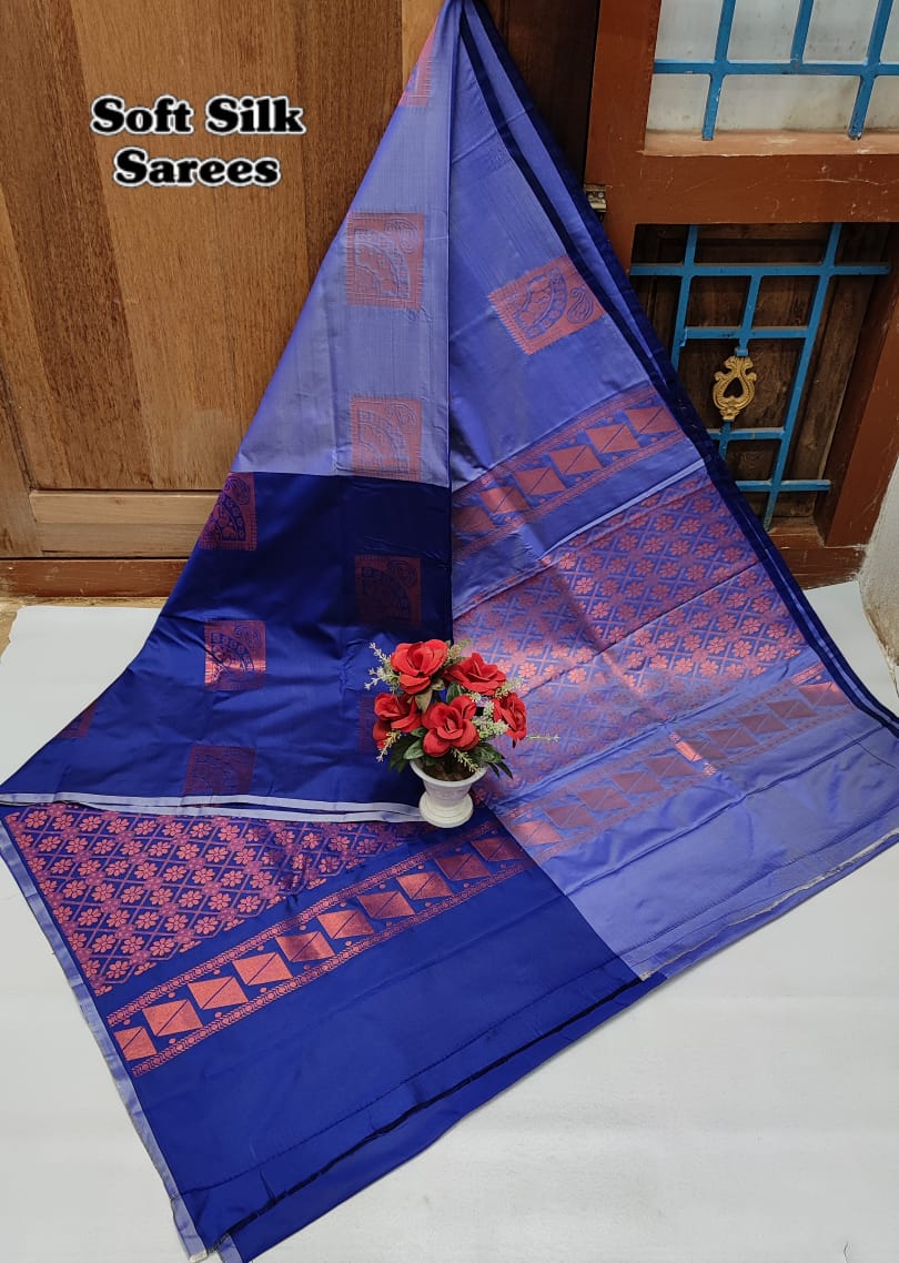 Kanchi semi silk sarees