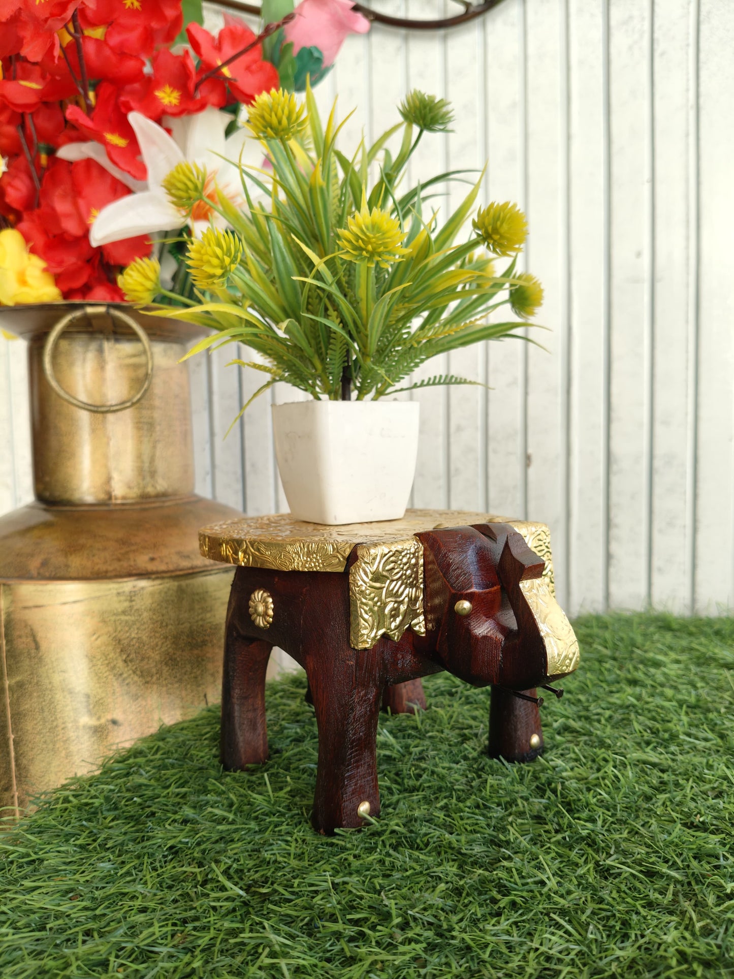 Elephant stools in Pair