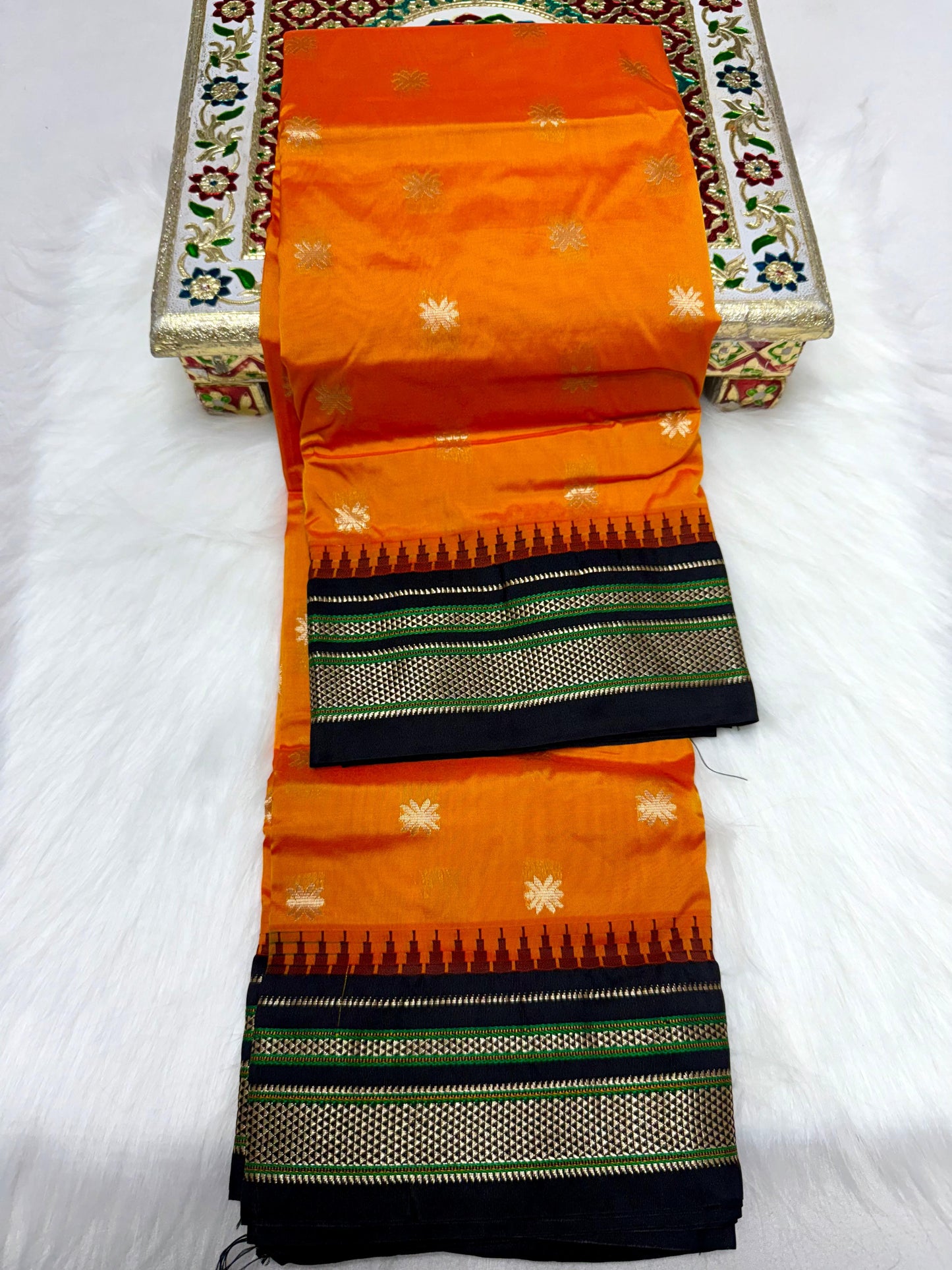 Kadiyal Paithani Silk Sarees