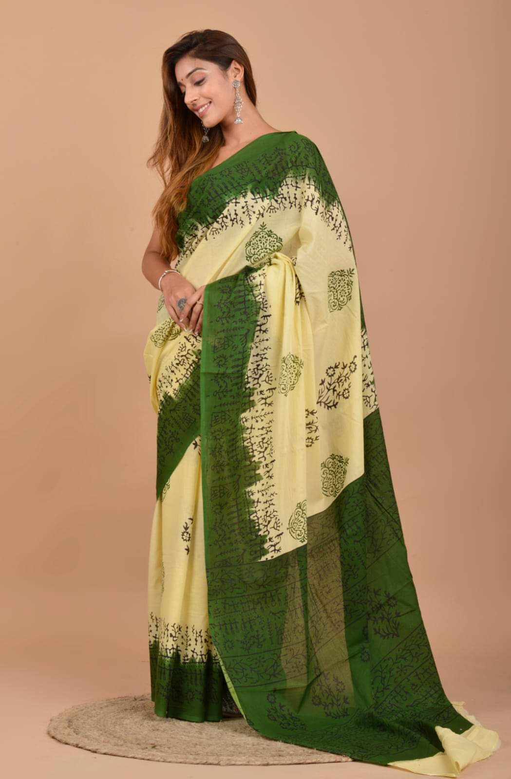 Cotton Mul Mul Sarees with Blouse