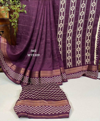 Matka Georgette Saree