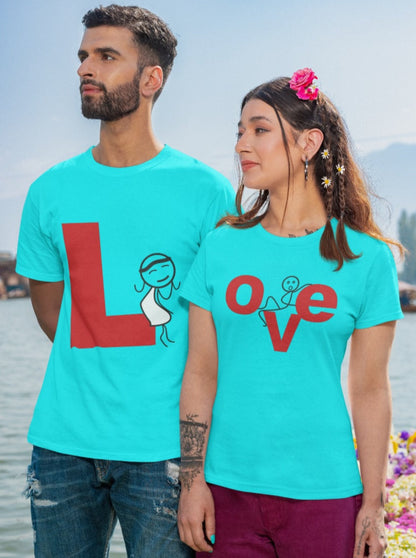 COTTON COUPLE TSHIRTS