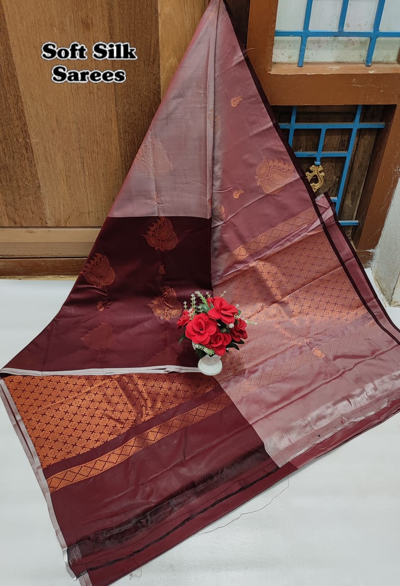 Kanchi semi silk sarees